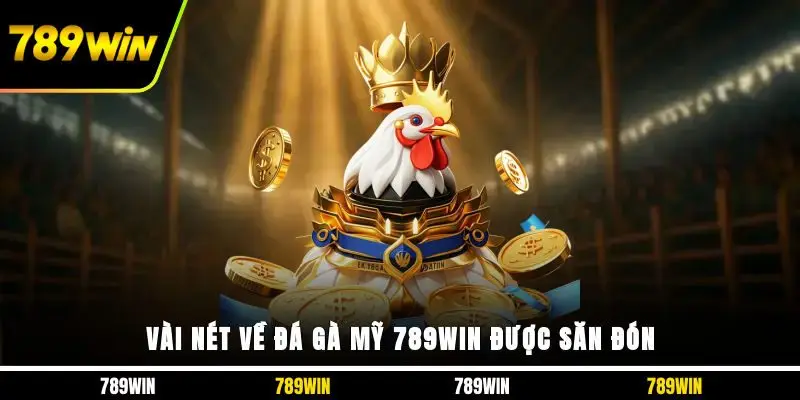 Vài nét về đá gà Mỹ 789WIN được săn đón